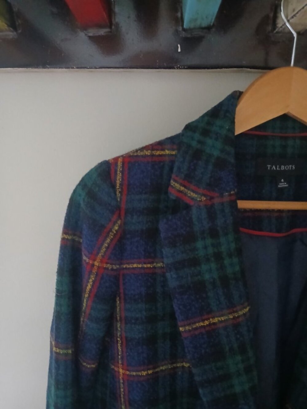 Talbots Relaxed Boucle Blazer Jacket - Picture 3 of 9